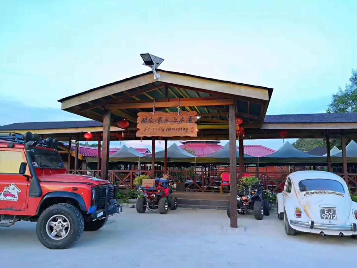 Gayang Friendly Water House Homestay Кота-Кинабалу Экстерьер фото